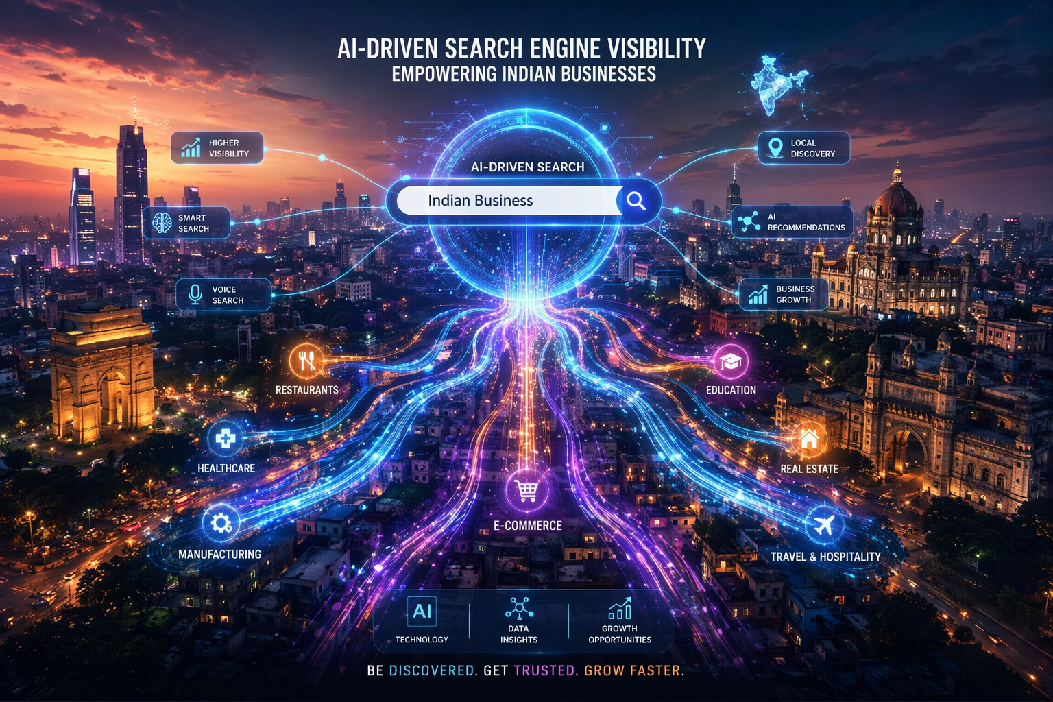 AI-driven search visibility India