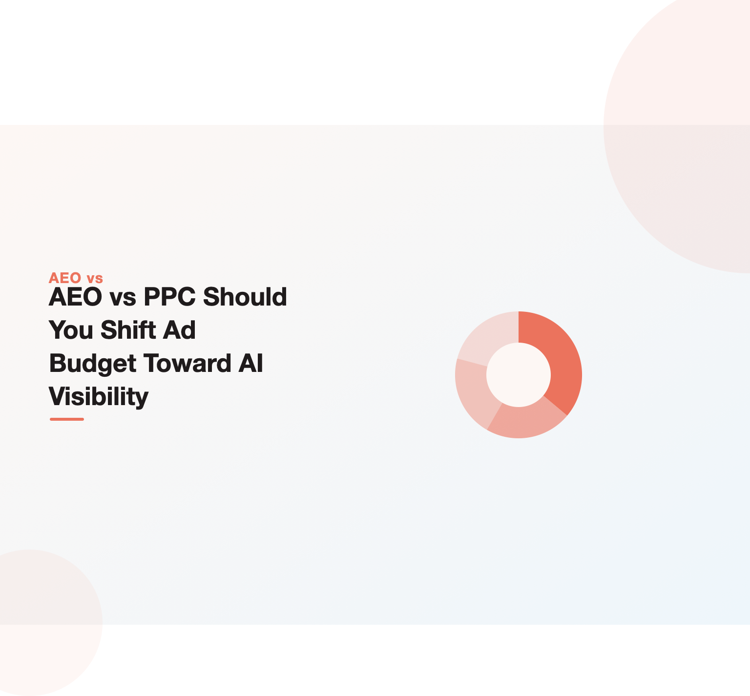 Illustration comparing paid PPC placement with earned AEO citations in AI answers