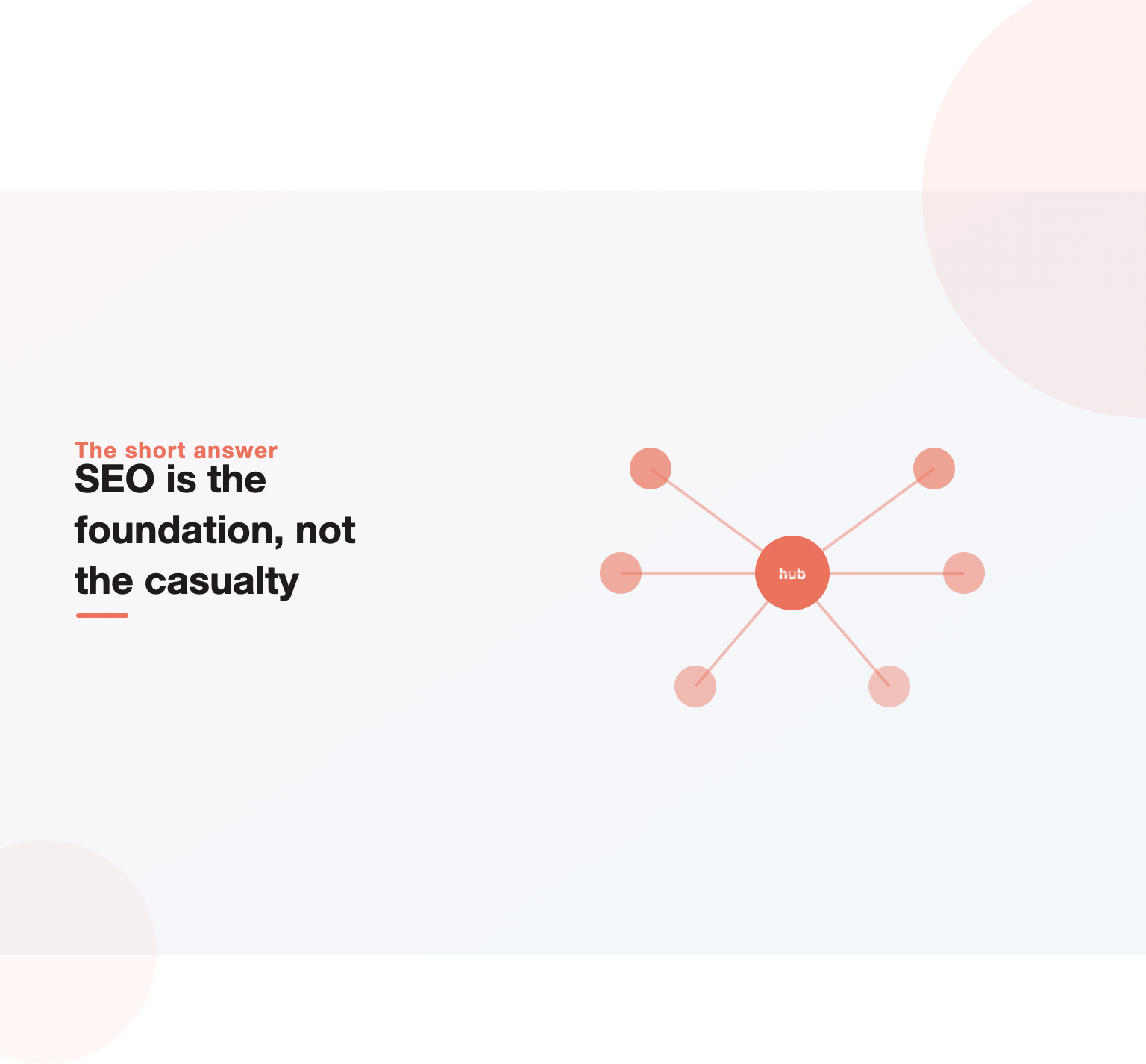 Illustration of AEO and SEO working together as foundation and layer rather than rivals