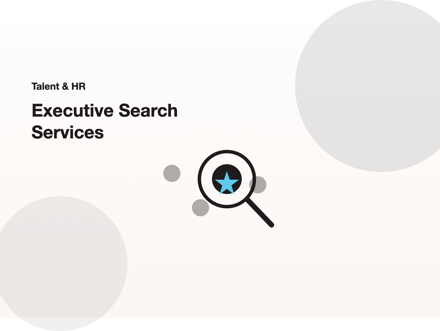 Executive Search Services