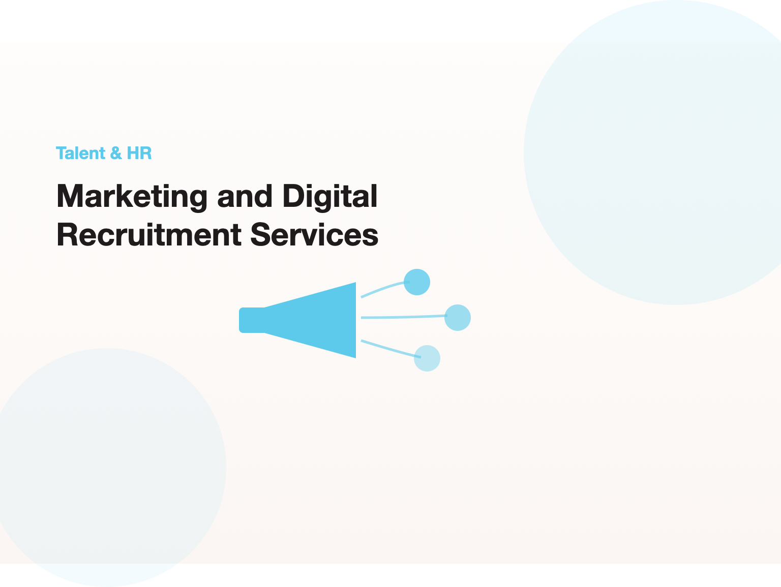 Marketing and Digital Recruitment Services