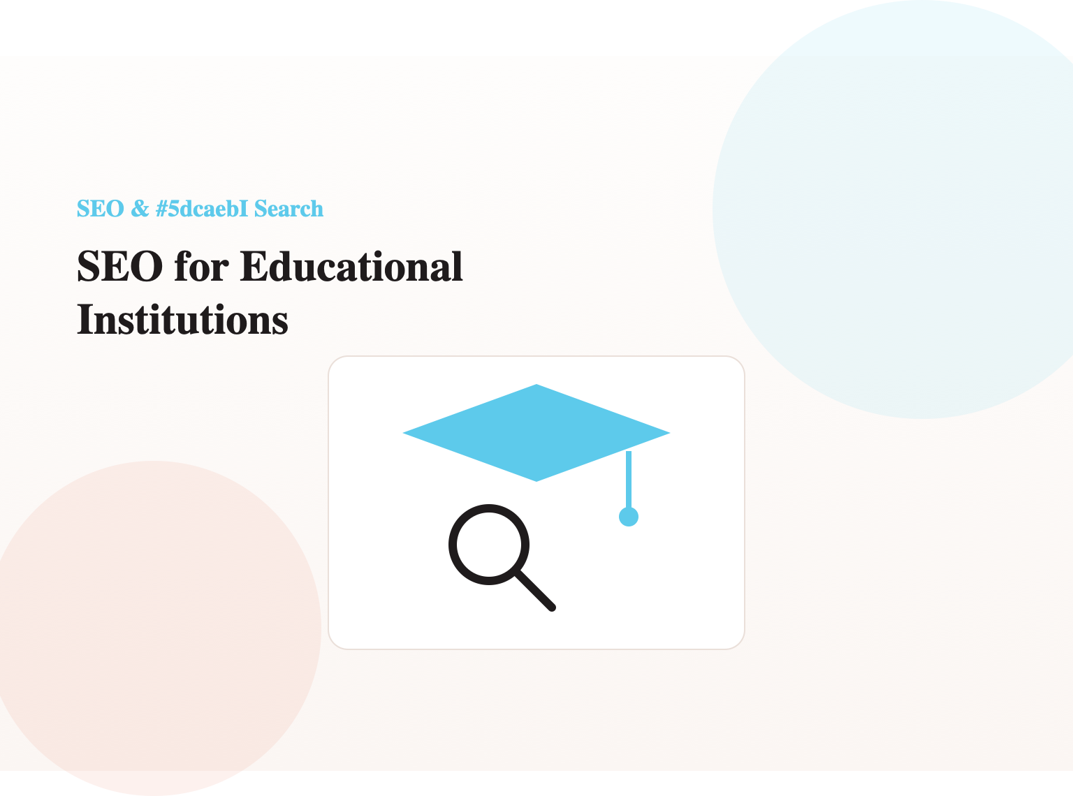SEO Services for Educational Institutions