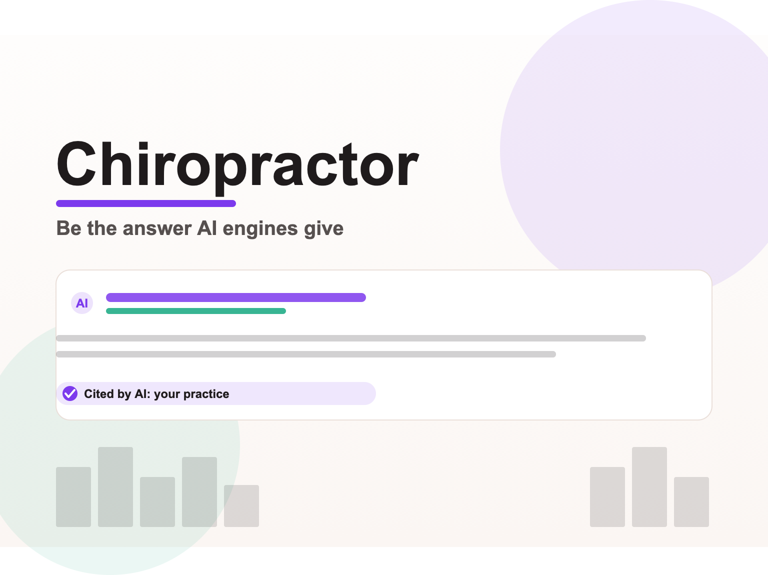 Chiropractor AEO Services