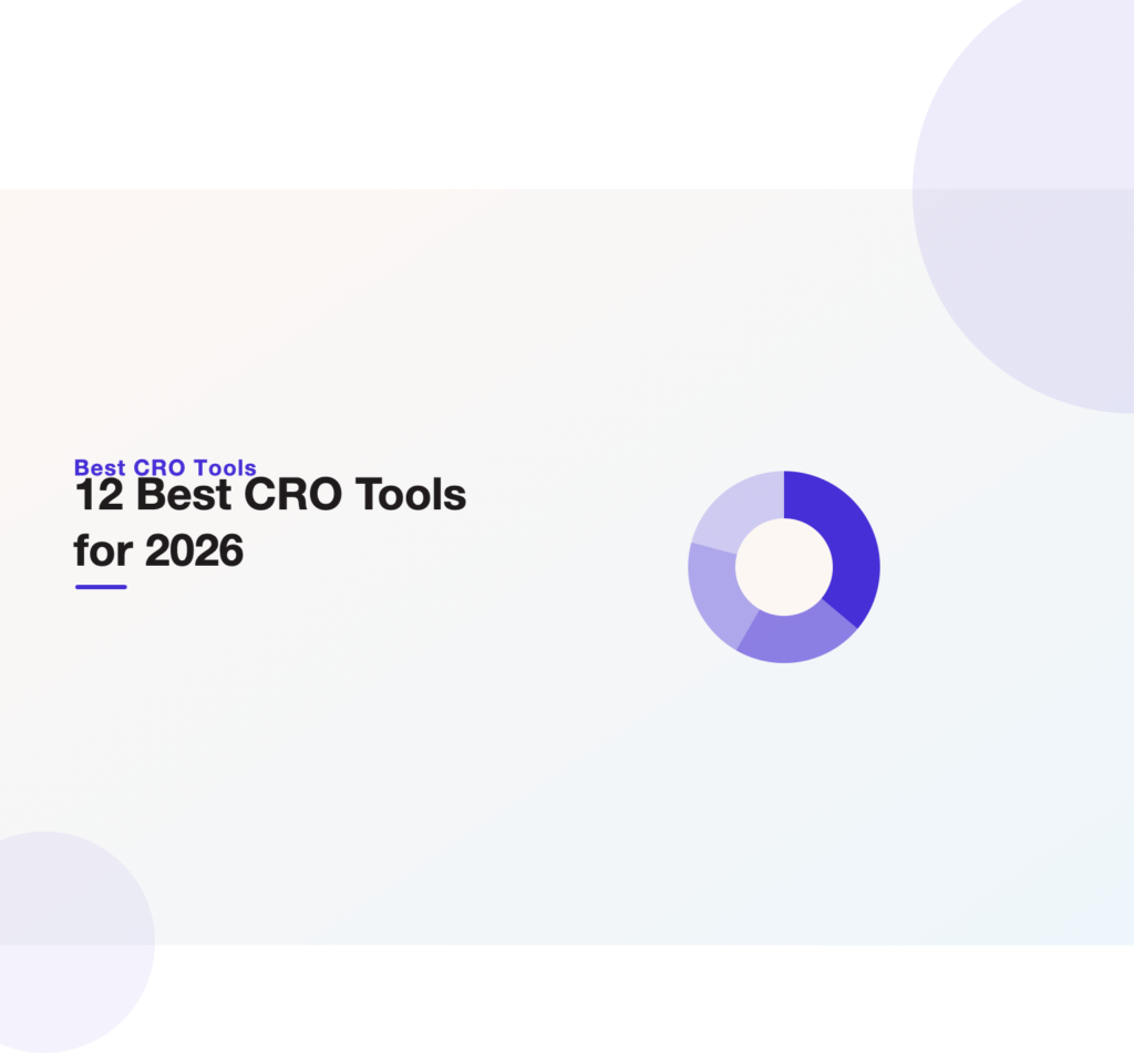 Split A/B test illustration heading the 12 best CRO tools for 2026 from Unified Platforms.