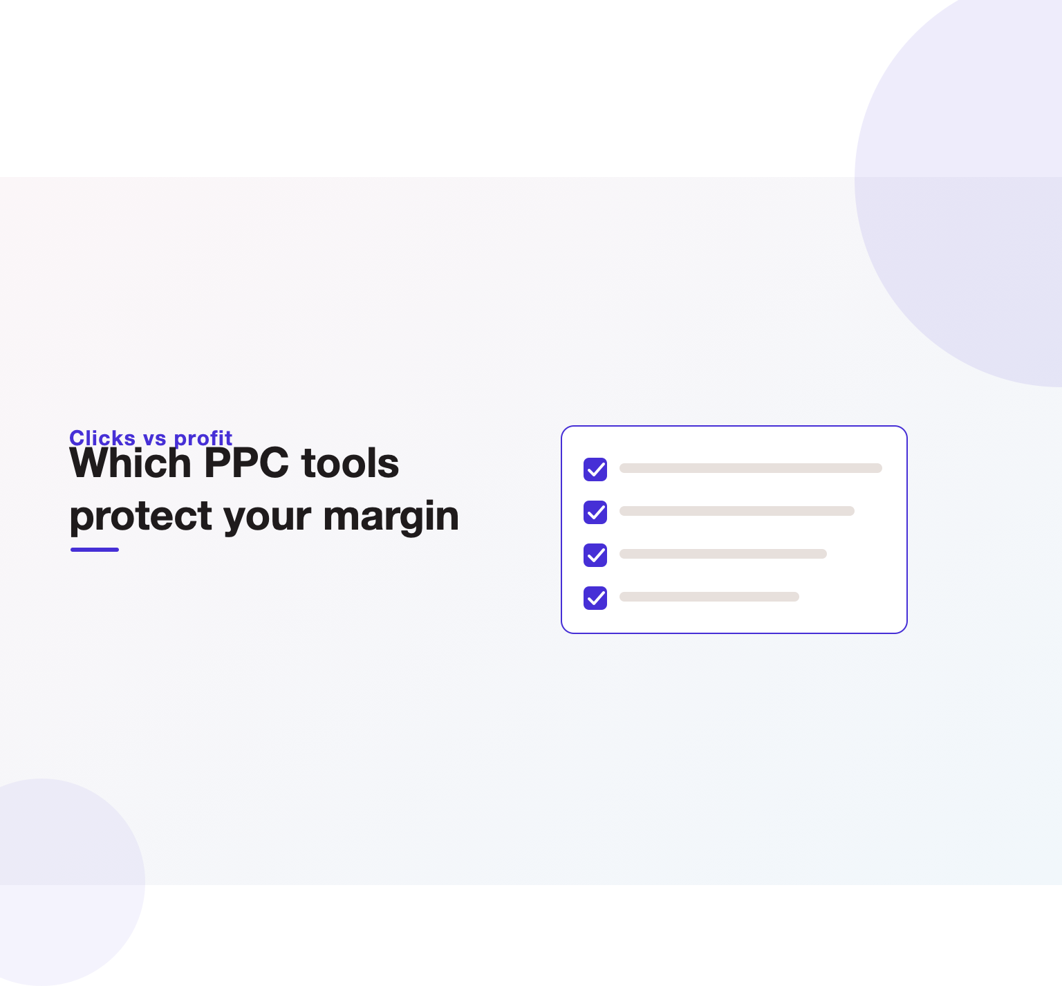 Illustration comparing PPC tools by which protect profit in the age of Google AI-driven bidding.