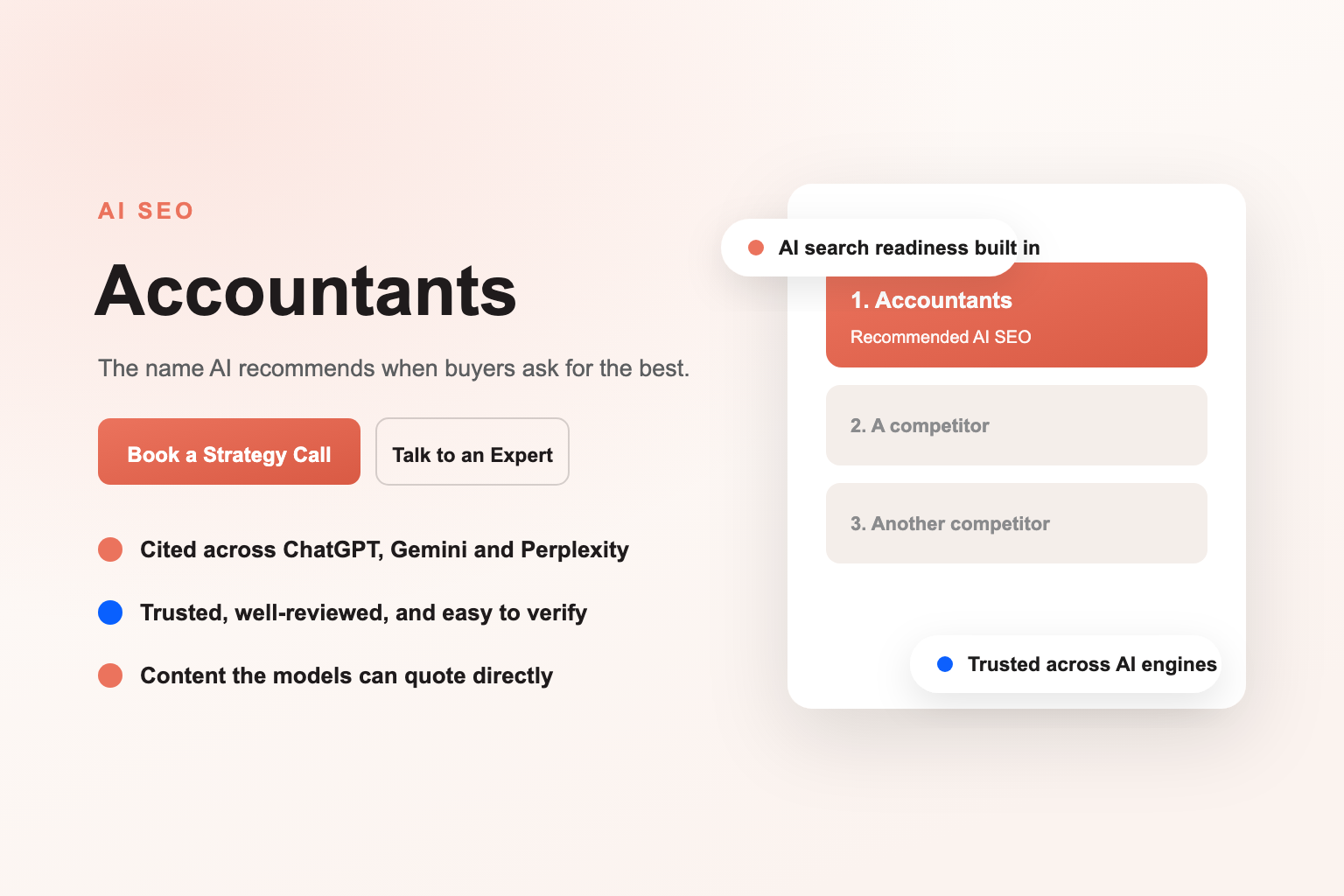 AI SEO Services for Accountants