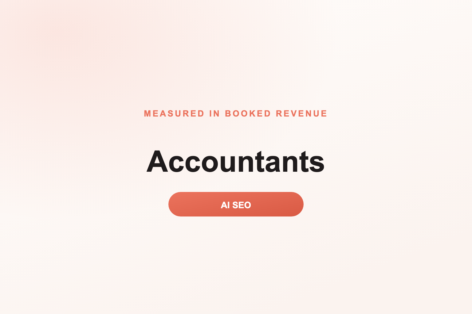 Be the accountant AI recommends
