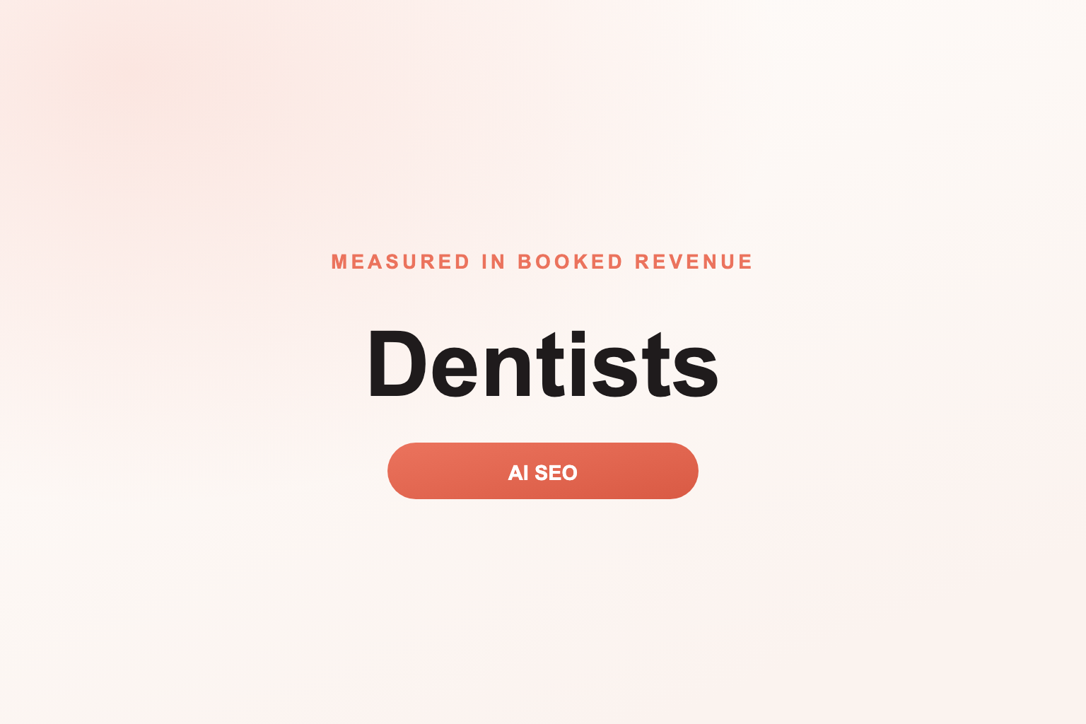 Be the dentist AI recommends