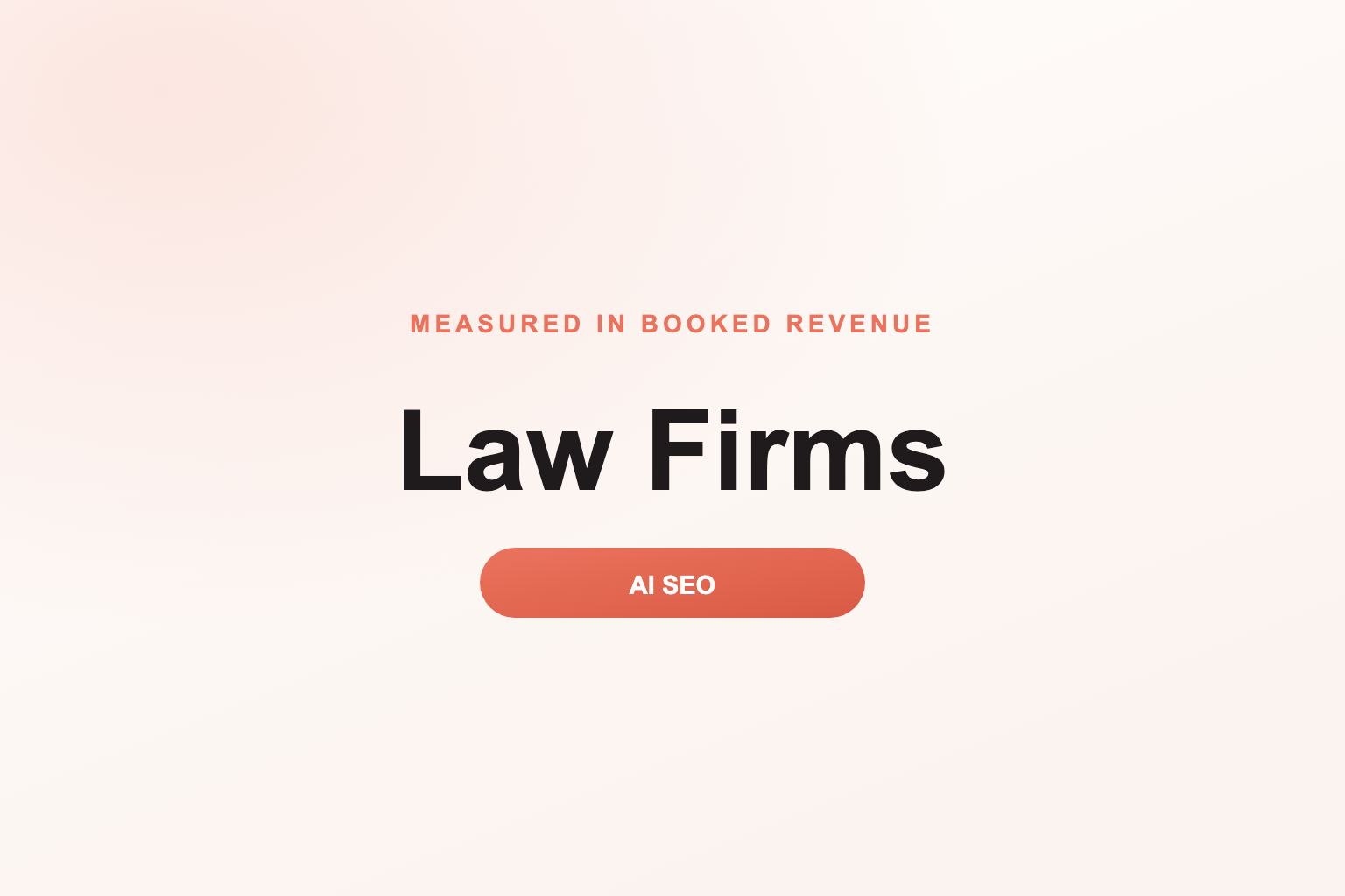Be the firm AI recommends