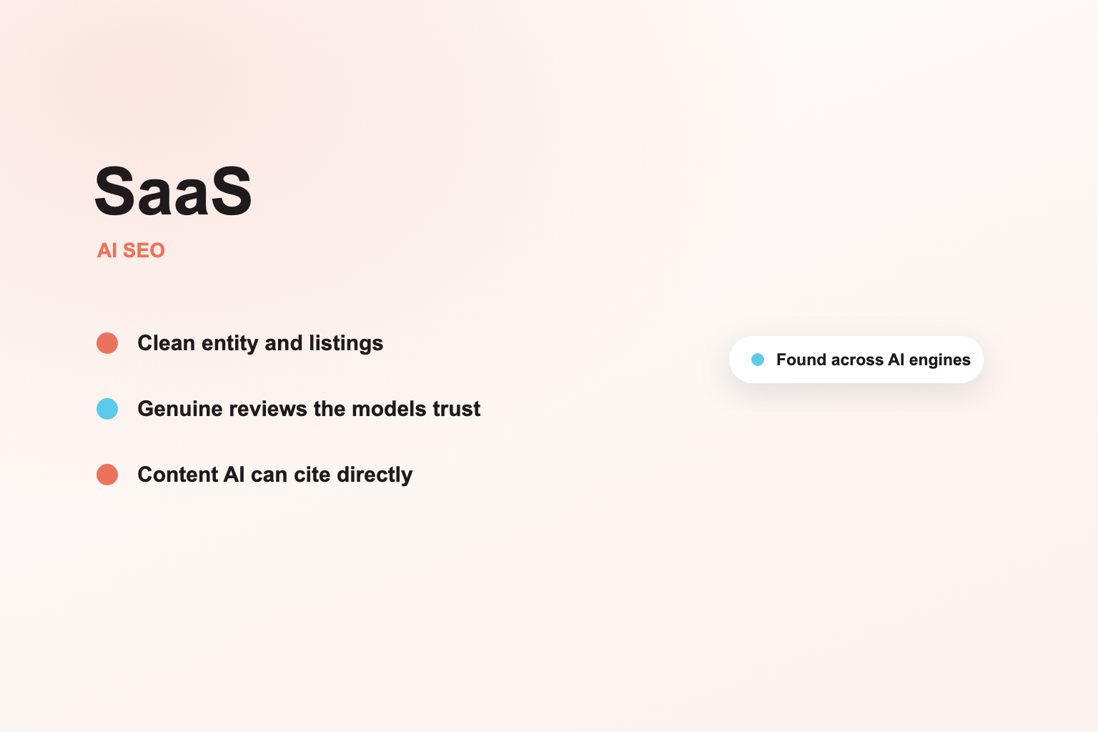 Be the tool AI recommends