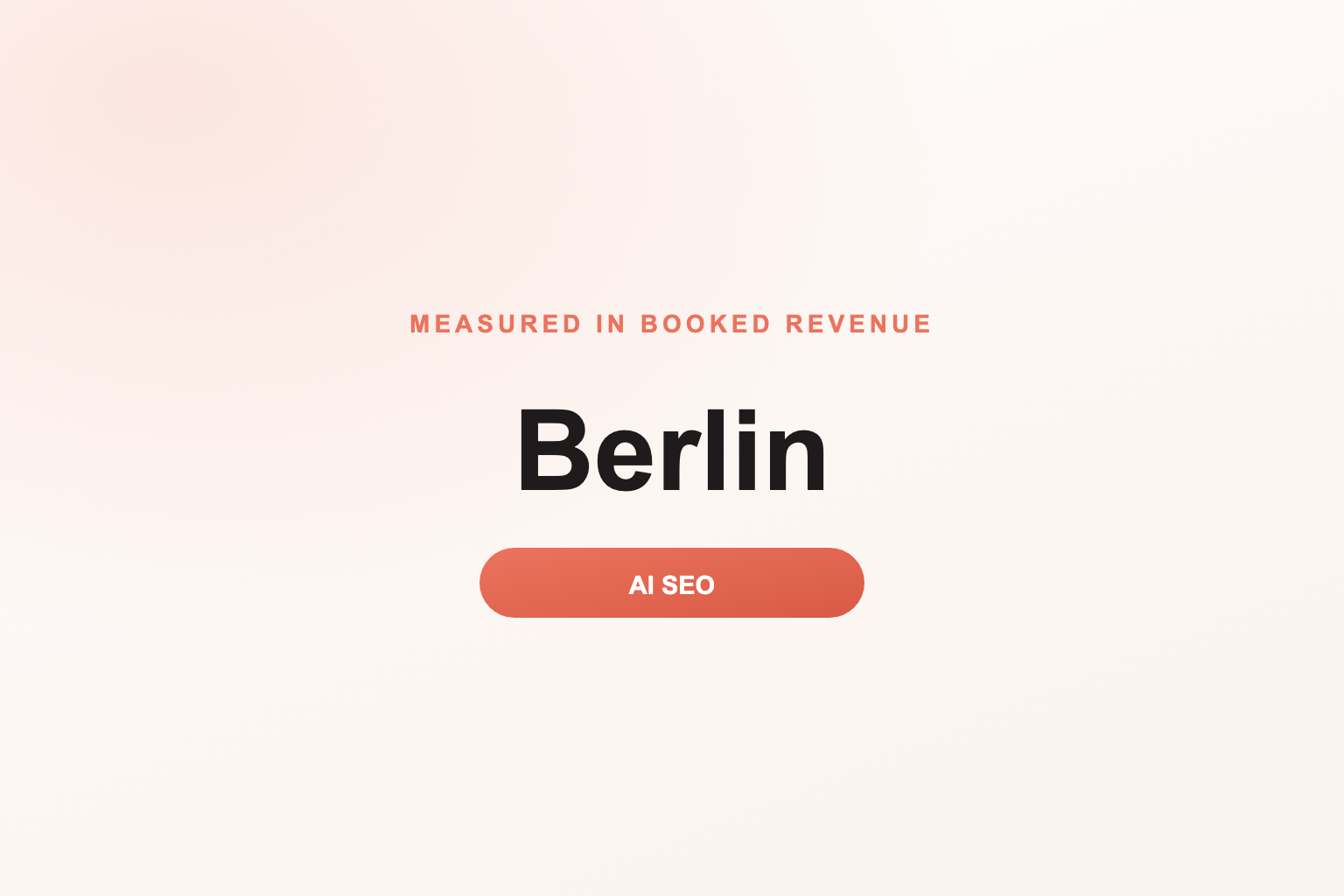 Be the Berlin business AI surfaces