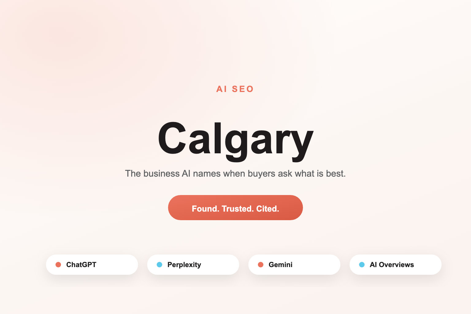 AI SEO Services in Calgary