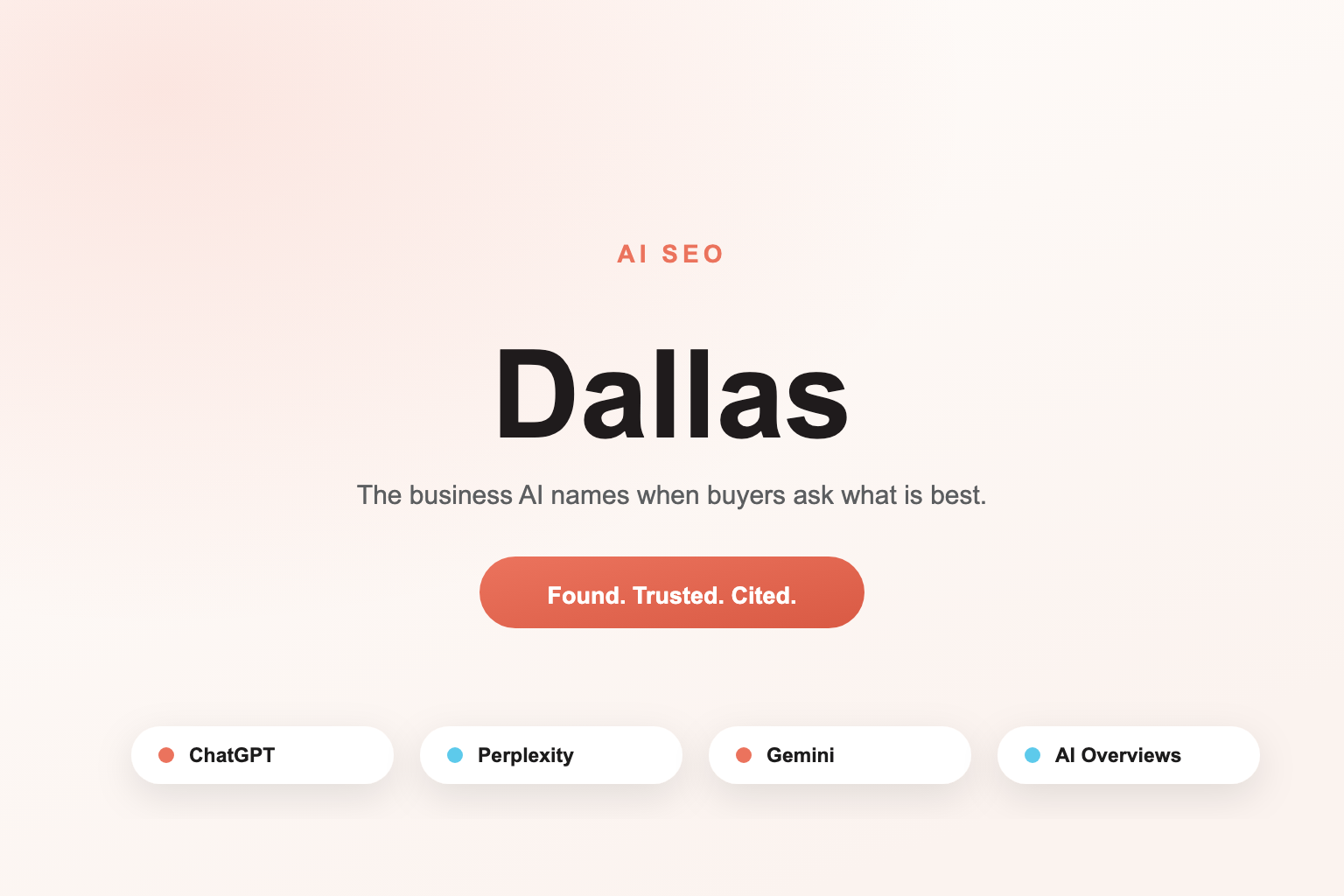 AI SEO Services in Dallas