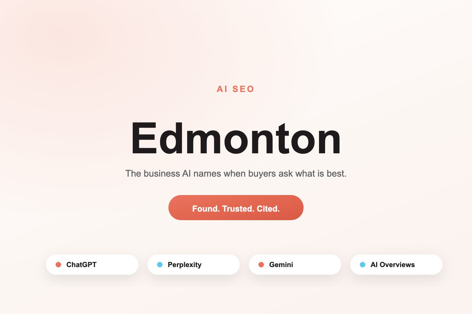 AI SEO Services in Edmonton