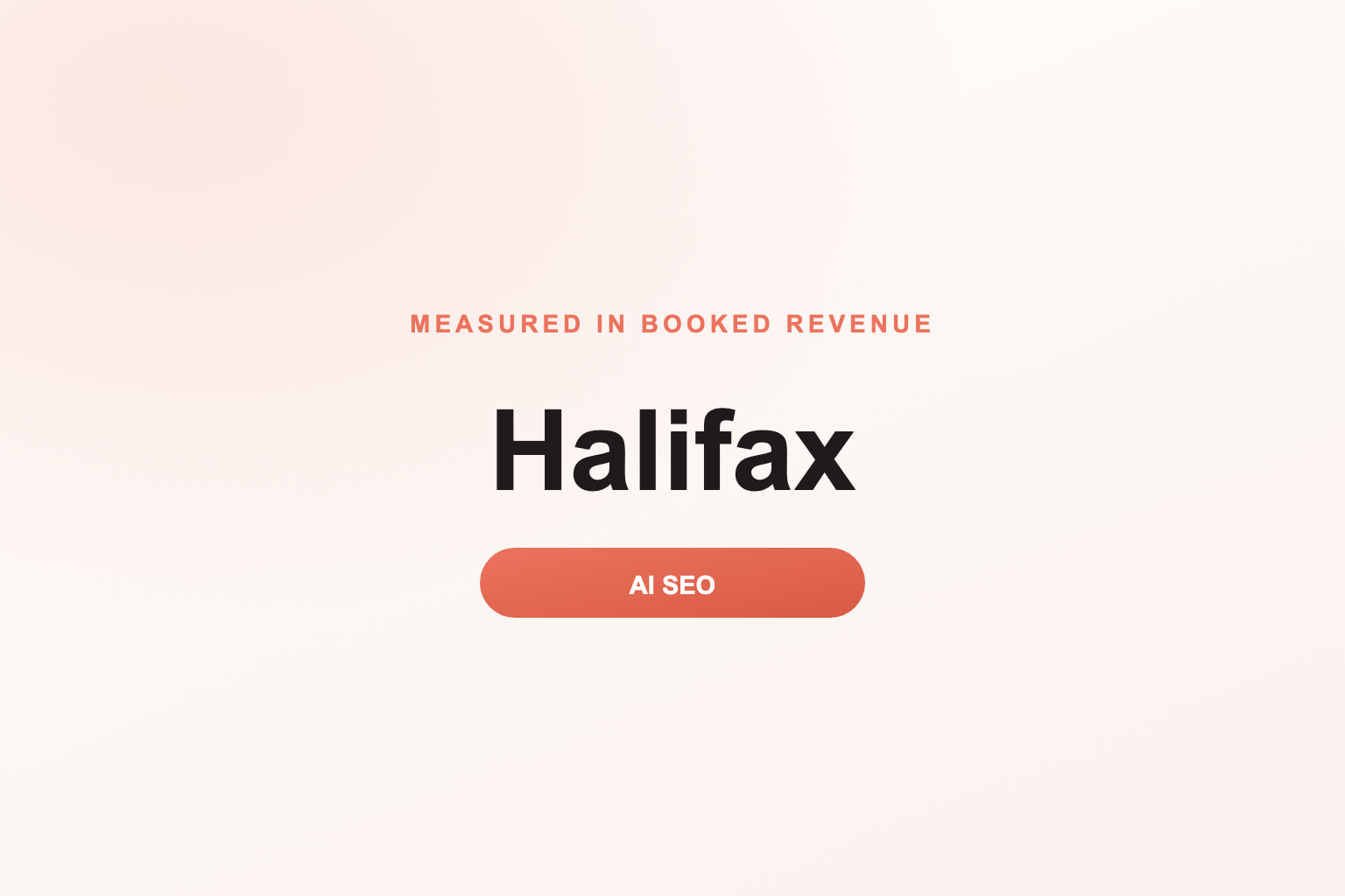Be the Halifax business AI surfaces