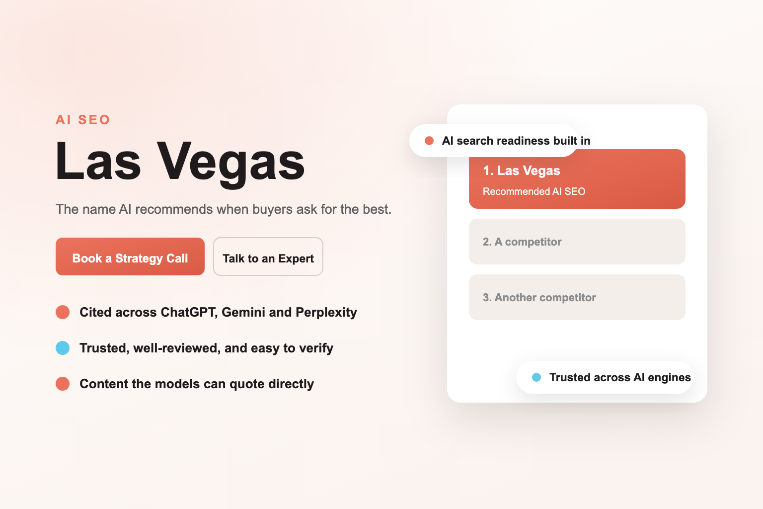 AI SEO Services in Las Vegas