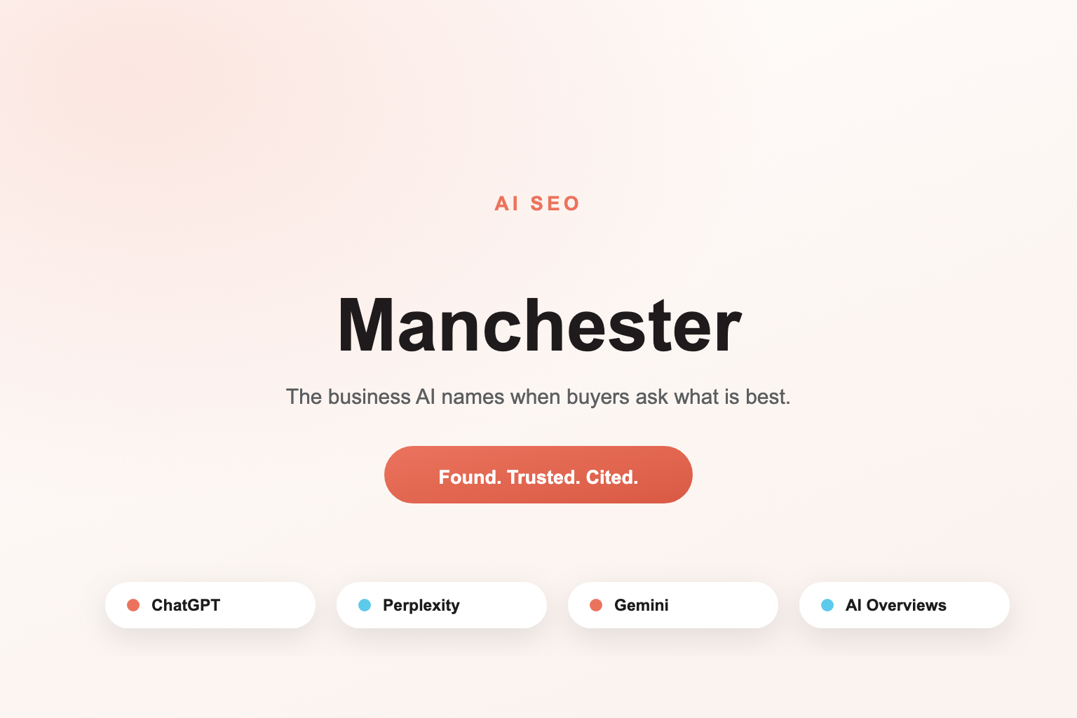 AI SEO Services in Manchester
