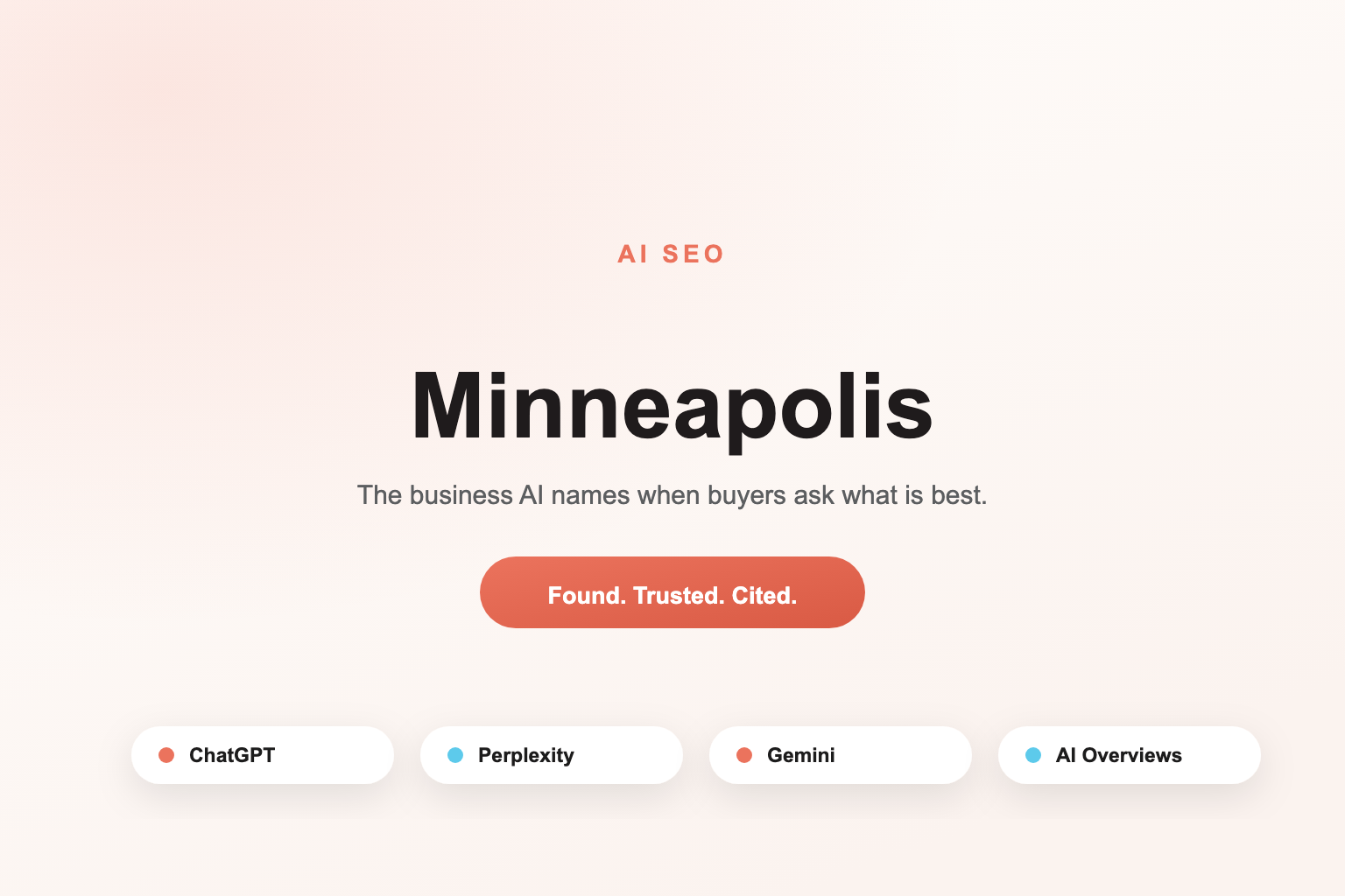 AI SEO Services in Minneapolis