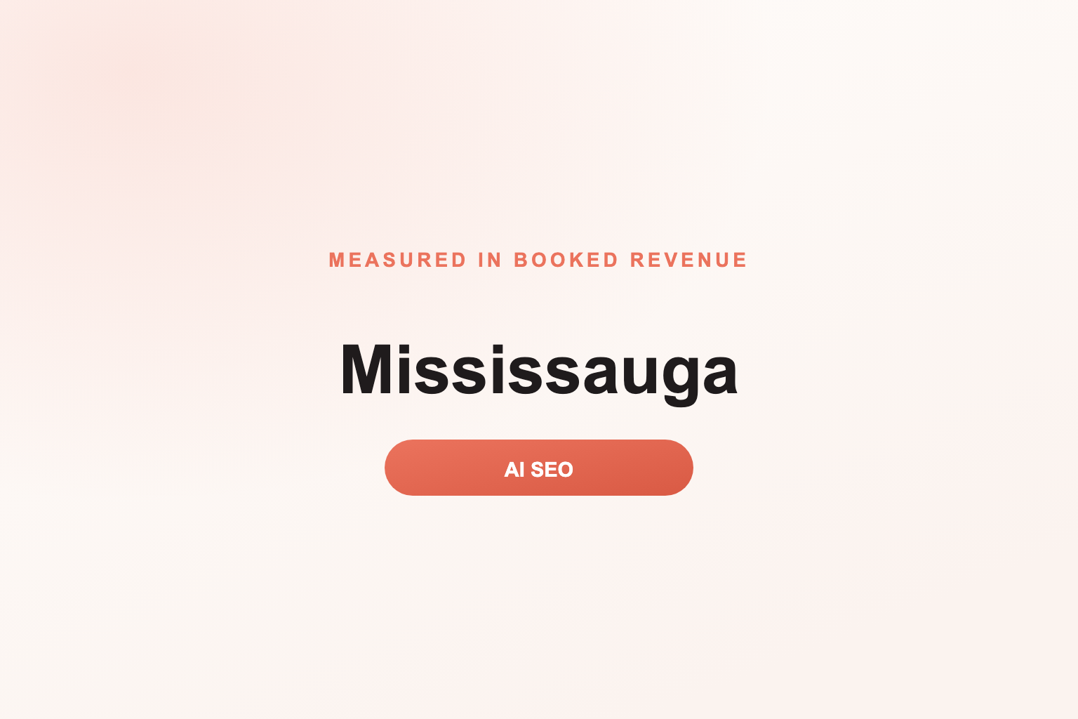 Be the Mississauga business AI surfaces
