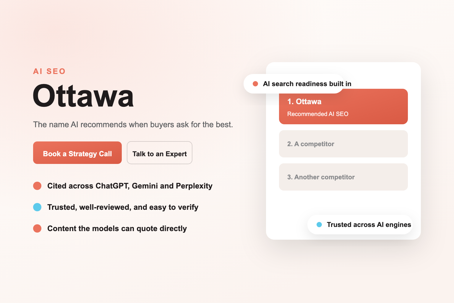 AI SEO Services in Ottawa