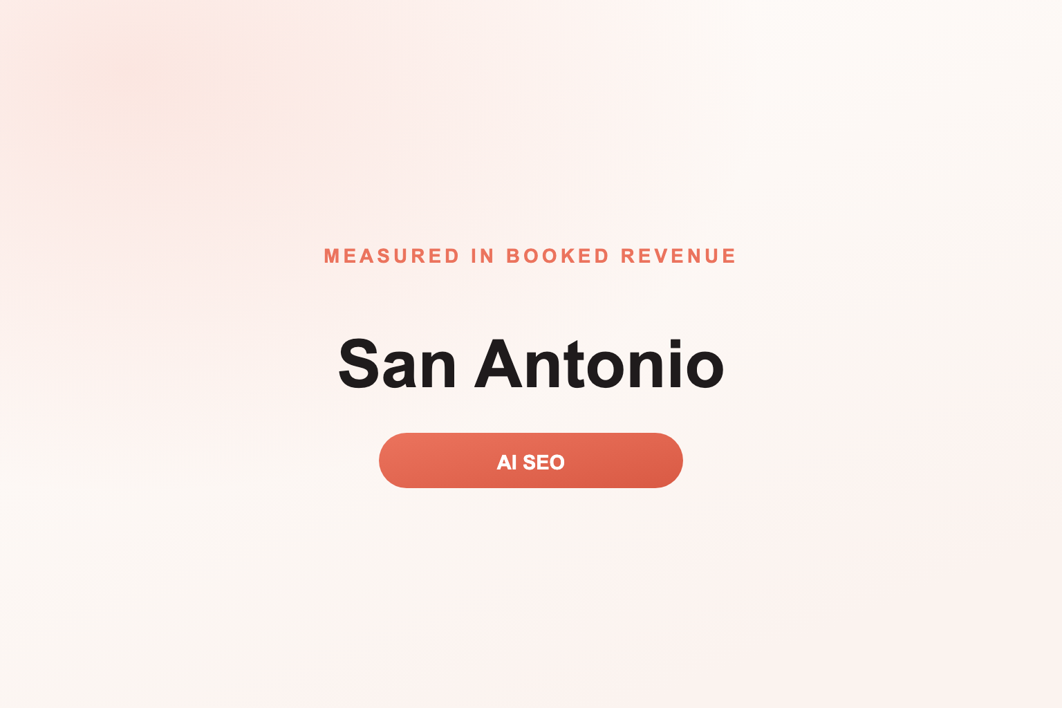 Be the San Antonio business AI surfaces