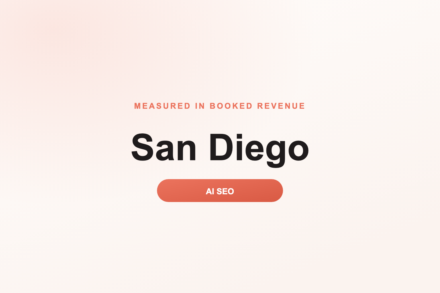 Be the San Diego business AI surfaces