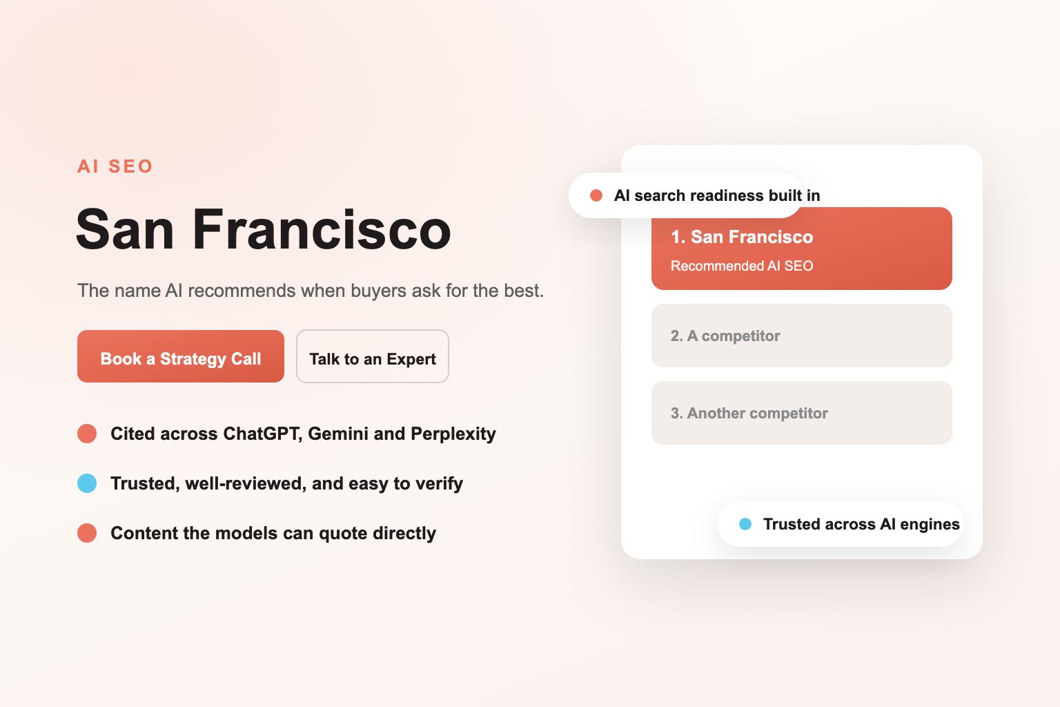AI SEO Services in San Francisco
