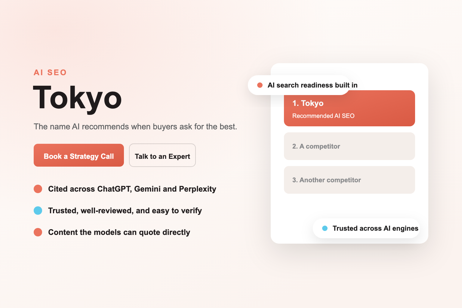AI SEO Services in Tokyo