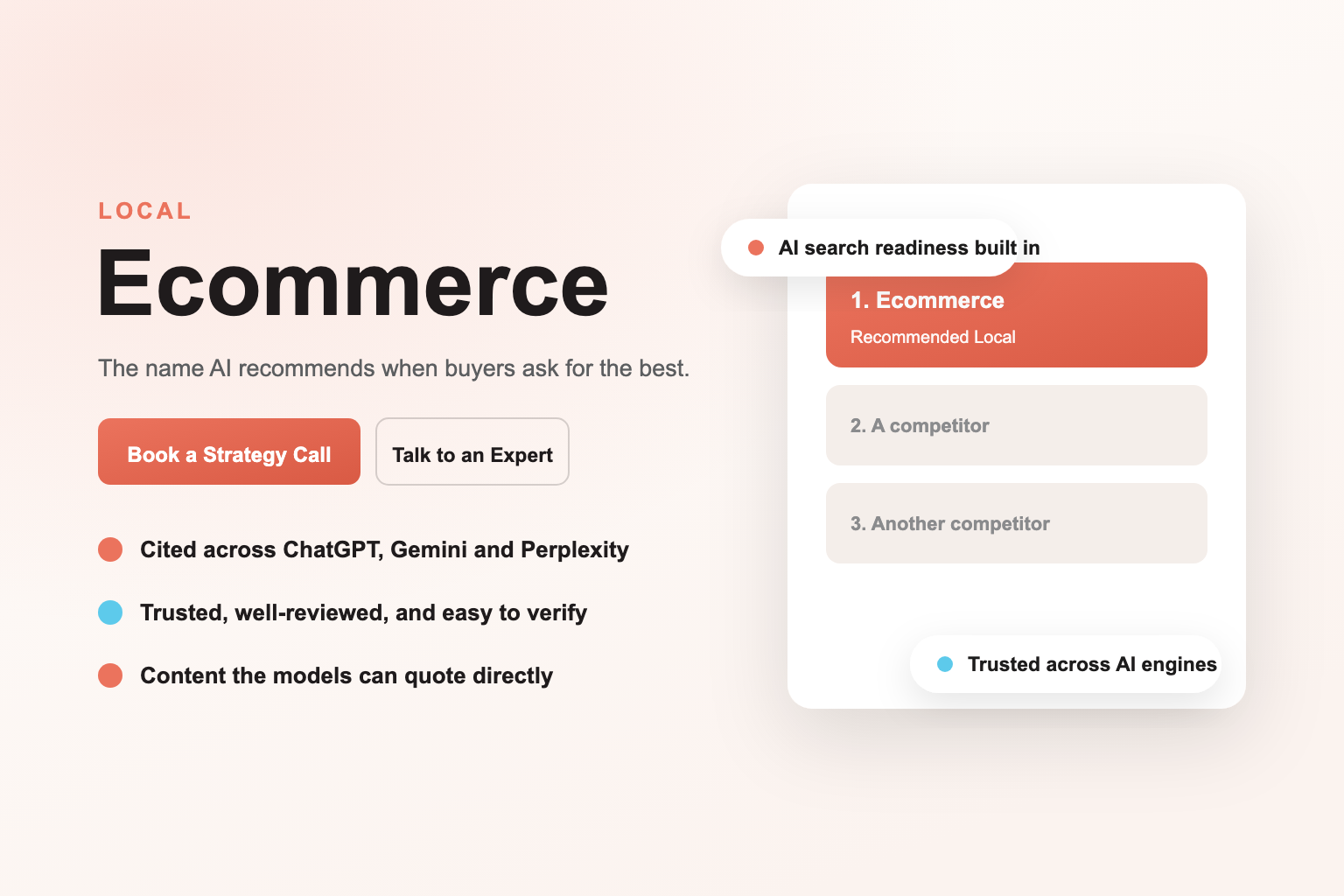 Local SEO for Ecommerce