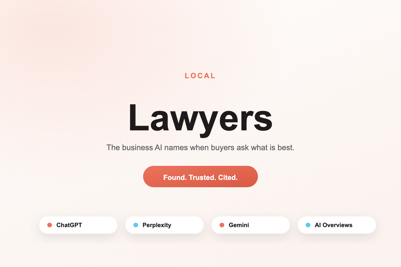 Local SEO for Lawyers