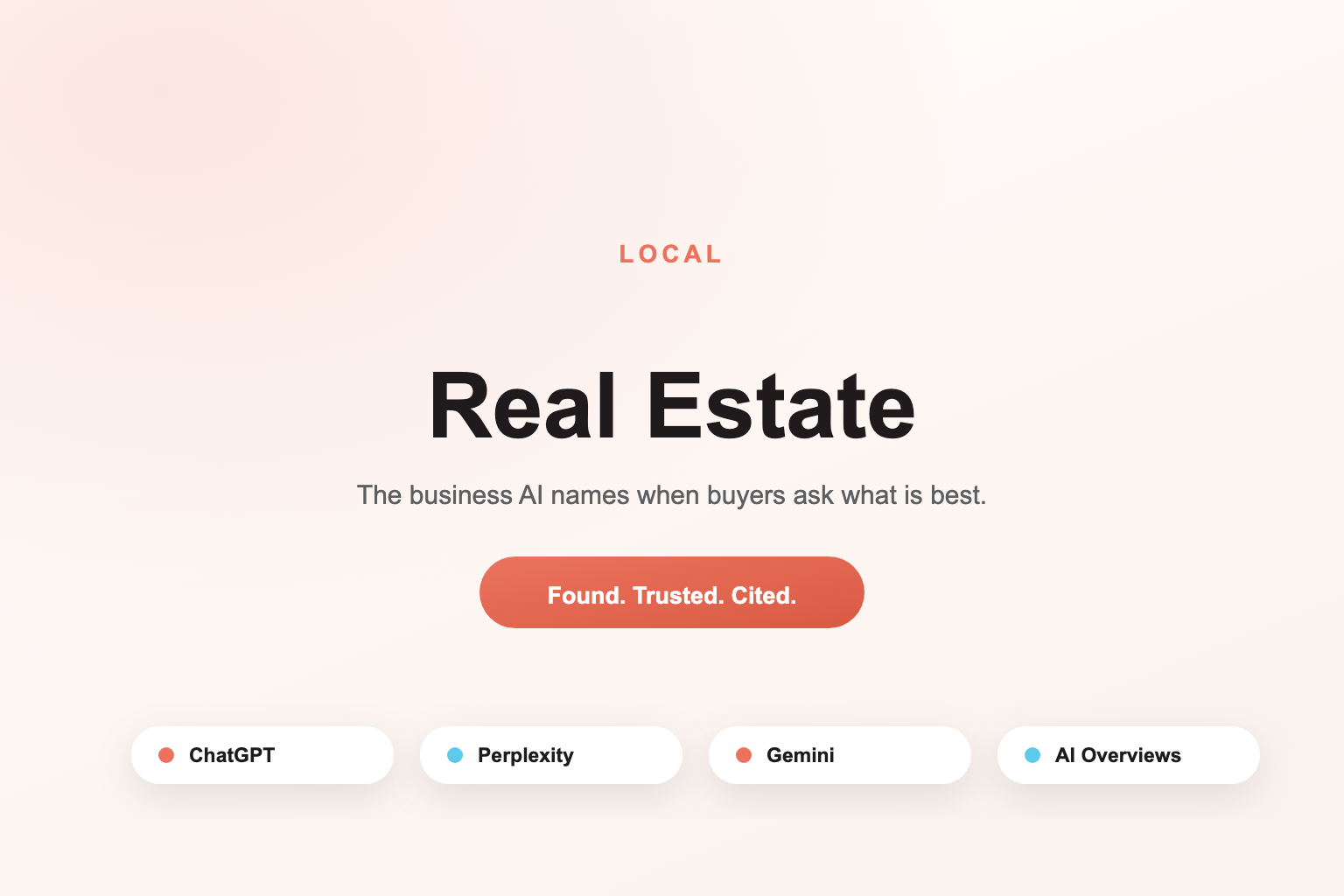 Local SEO for Real Estate