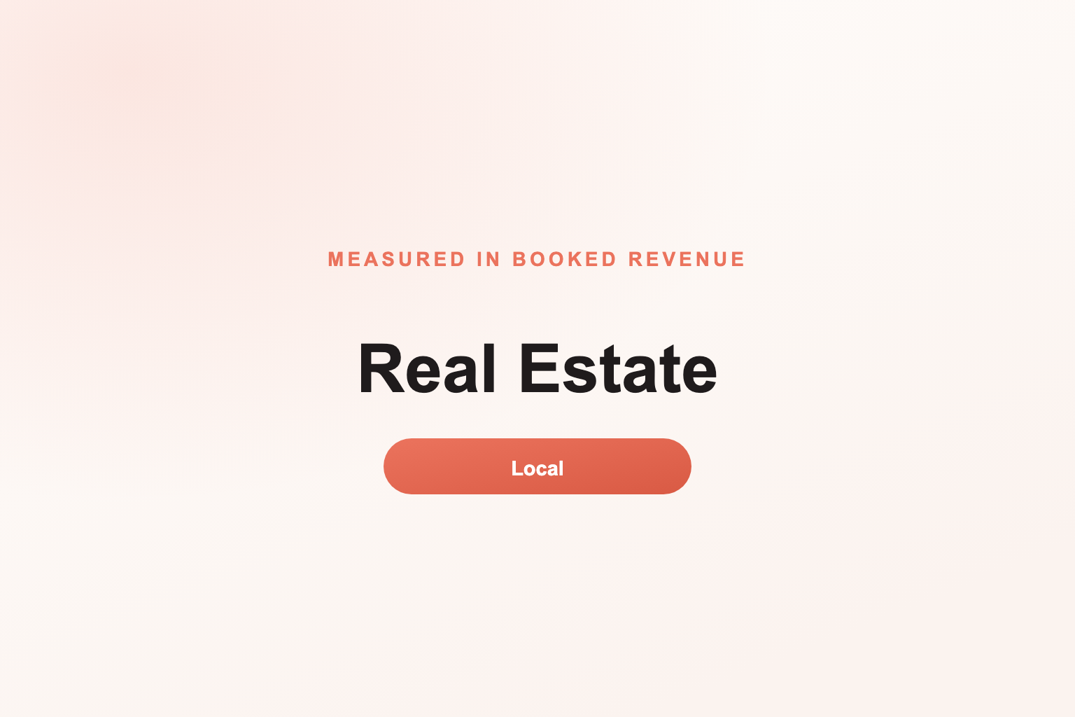 Built to produce leads, not to chart positions