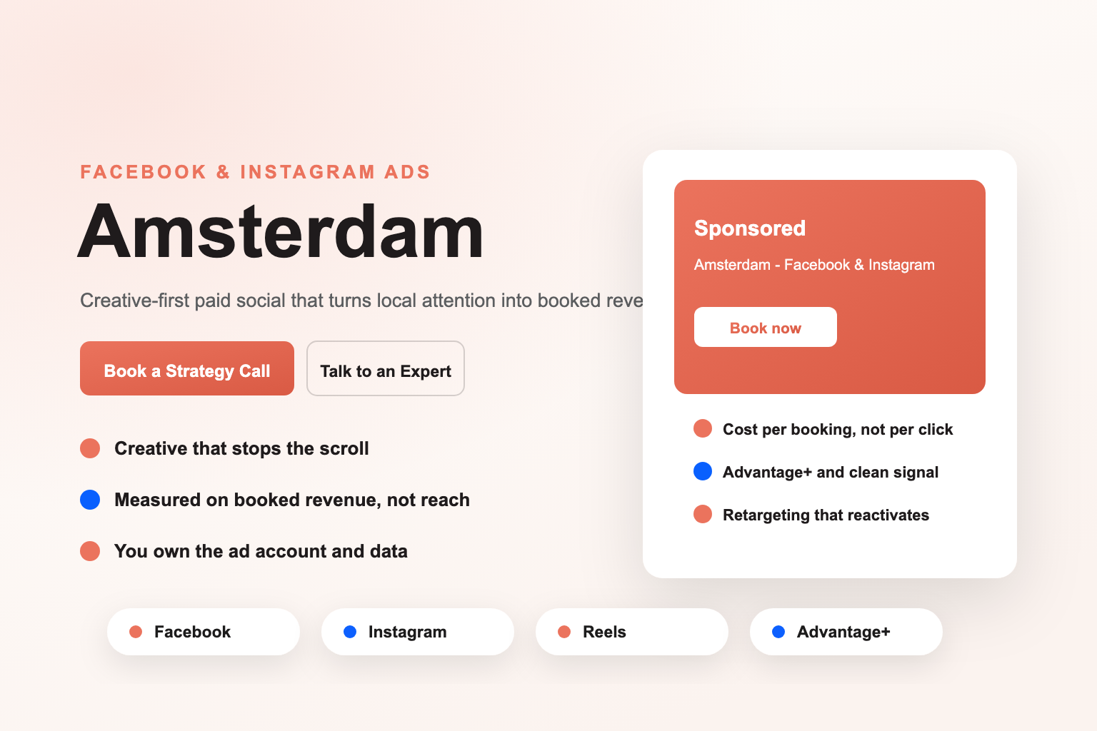 Facebook Ads in Amsterdam