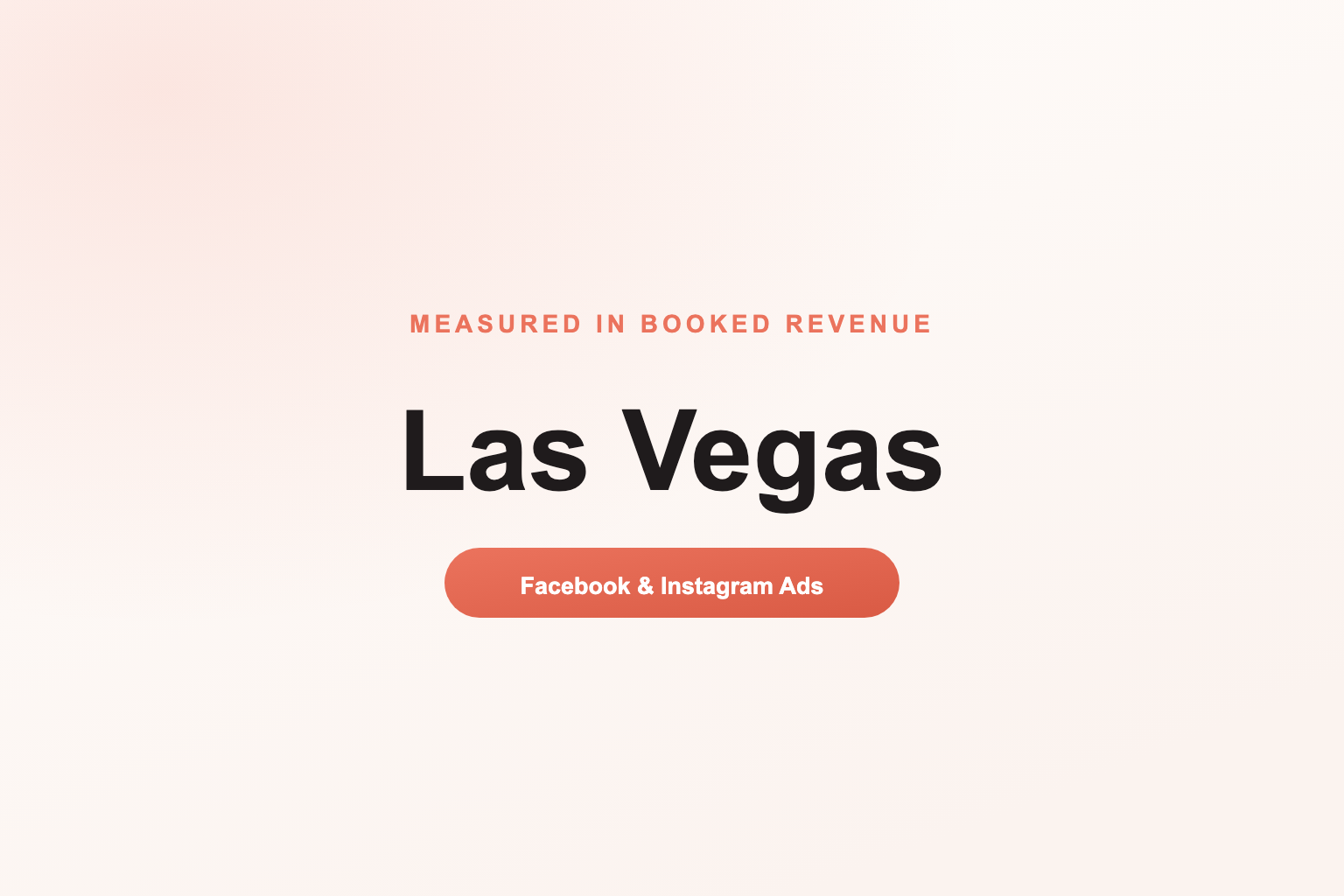 Facebook Ads in Las Vegas, Measured in Revenue