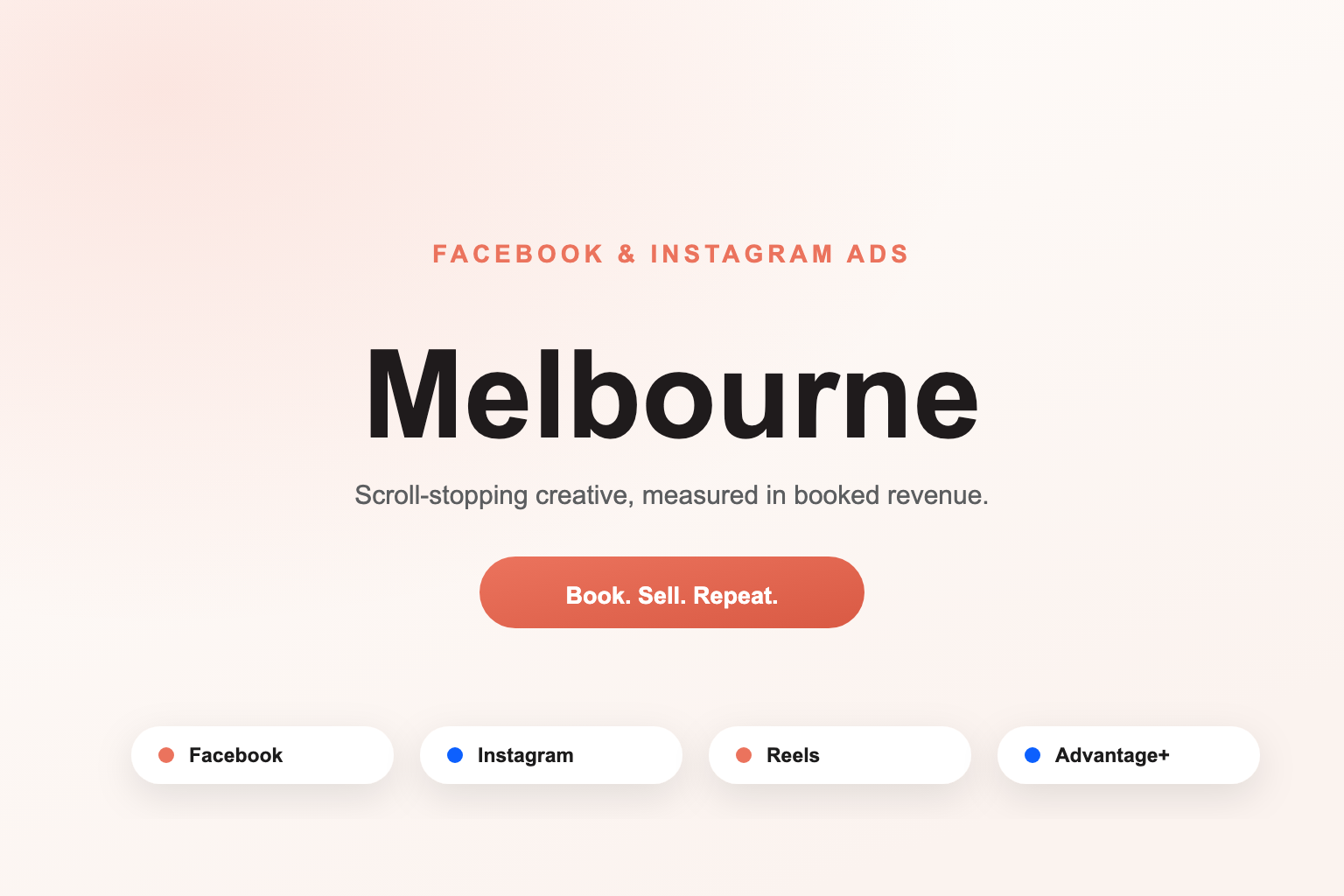 Facebook Ads in Melbourne