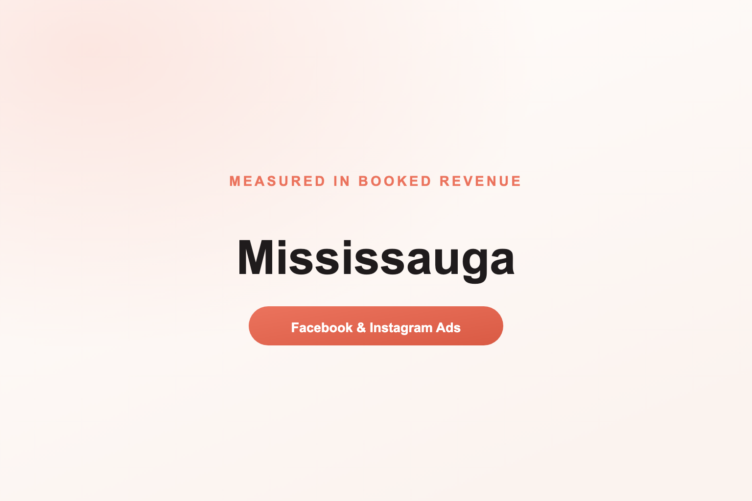 Facebook Ads in Mississauga, Measured in Revenue