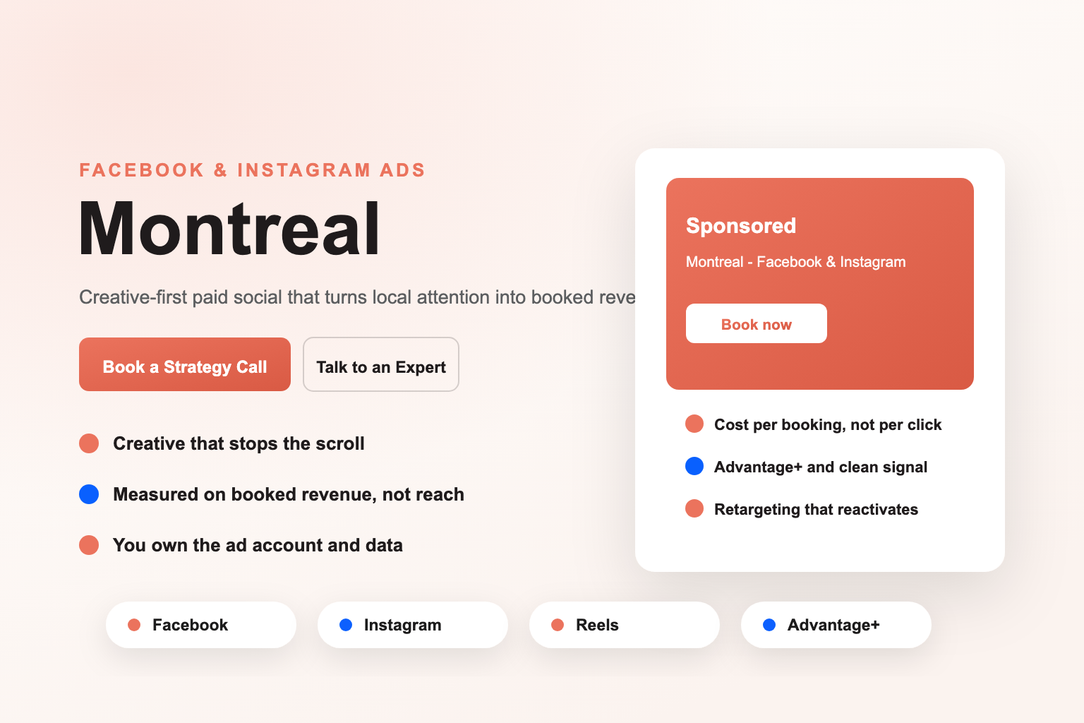 Facebook Ads in Montreal