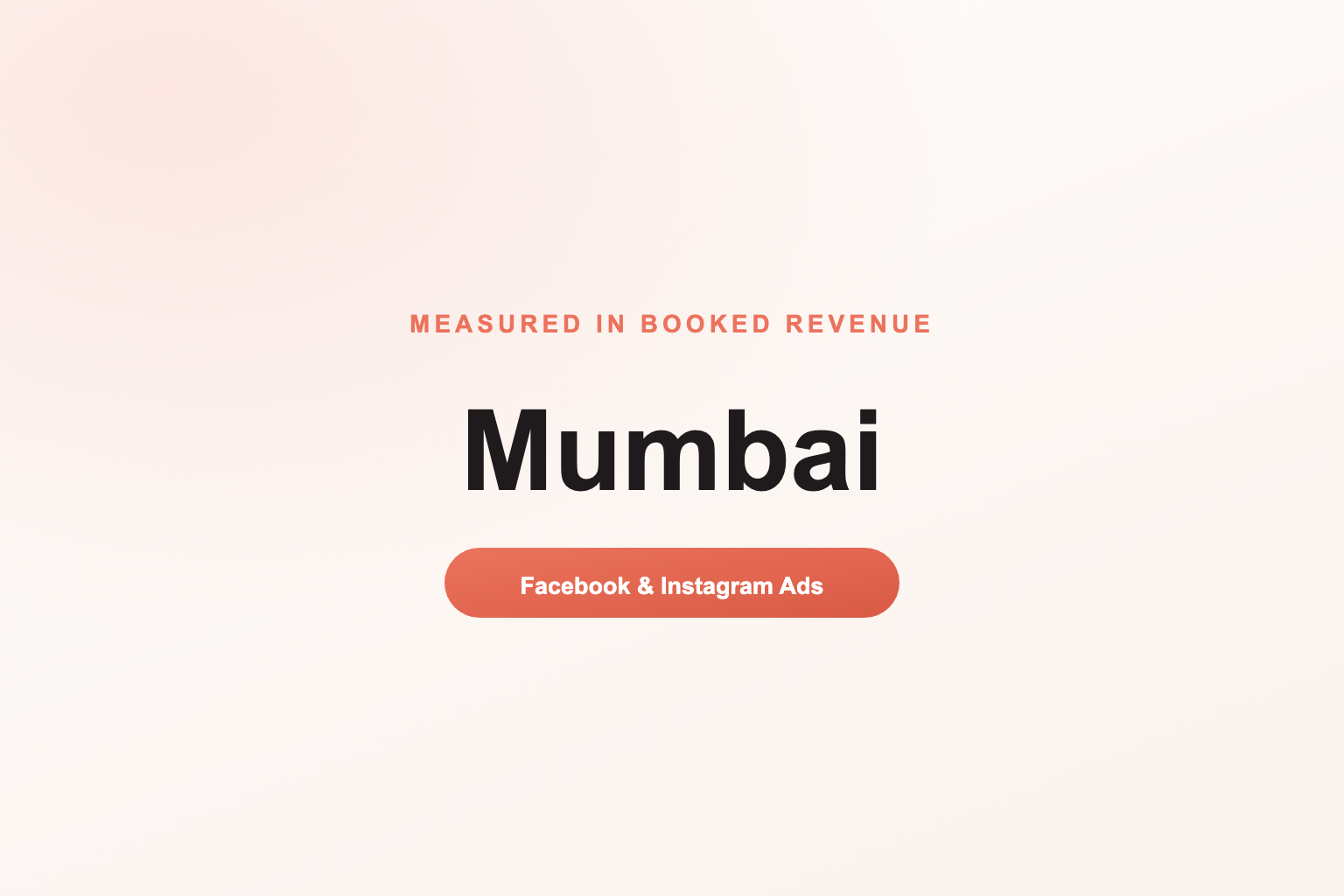 Facebook Ads in Mumbai, Measured in Revenue