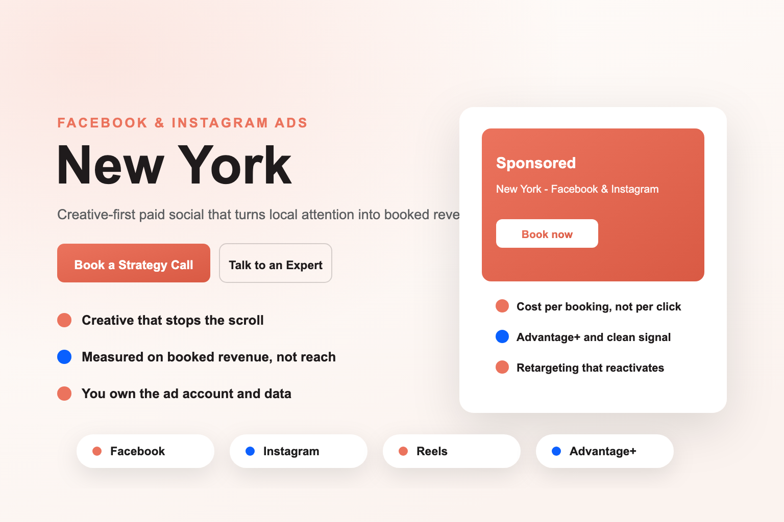 Facebook Ads in New York