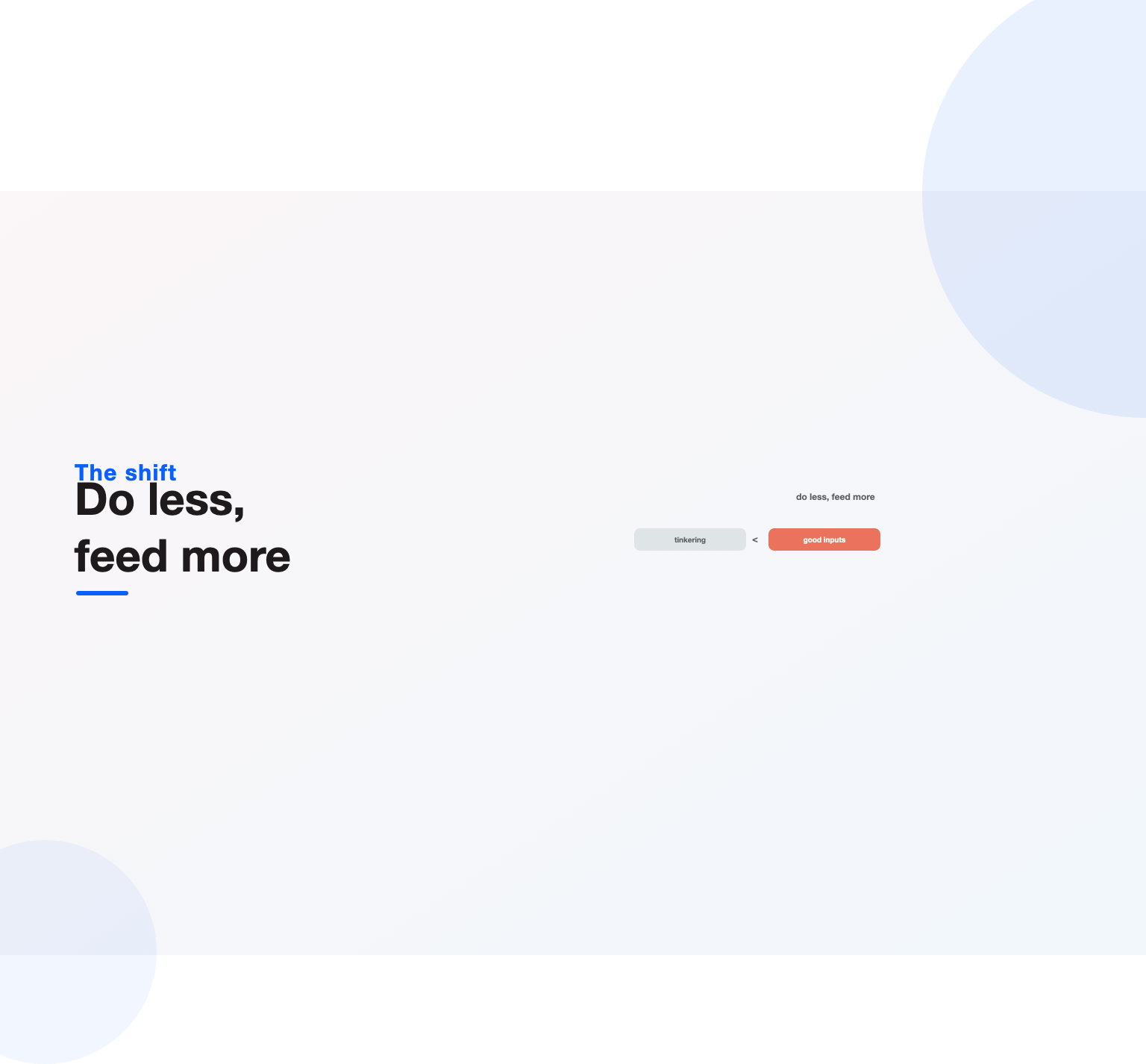 Modern Facebook ads optimization: less manual tinkering, better inputs