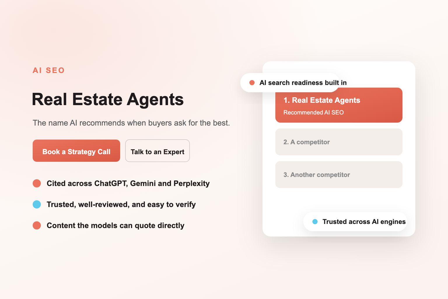 AI SEO Services for Real Estate Agents