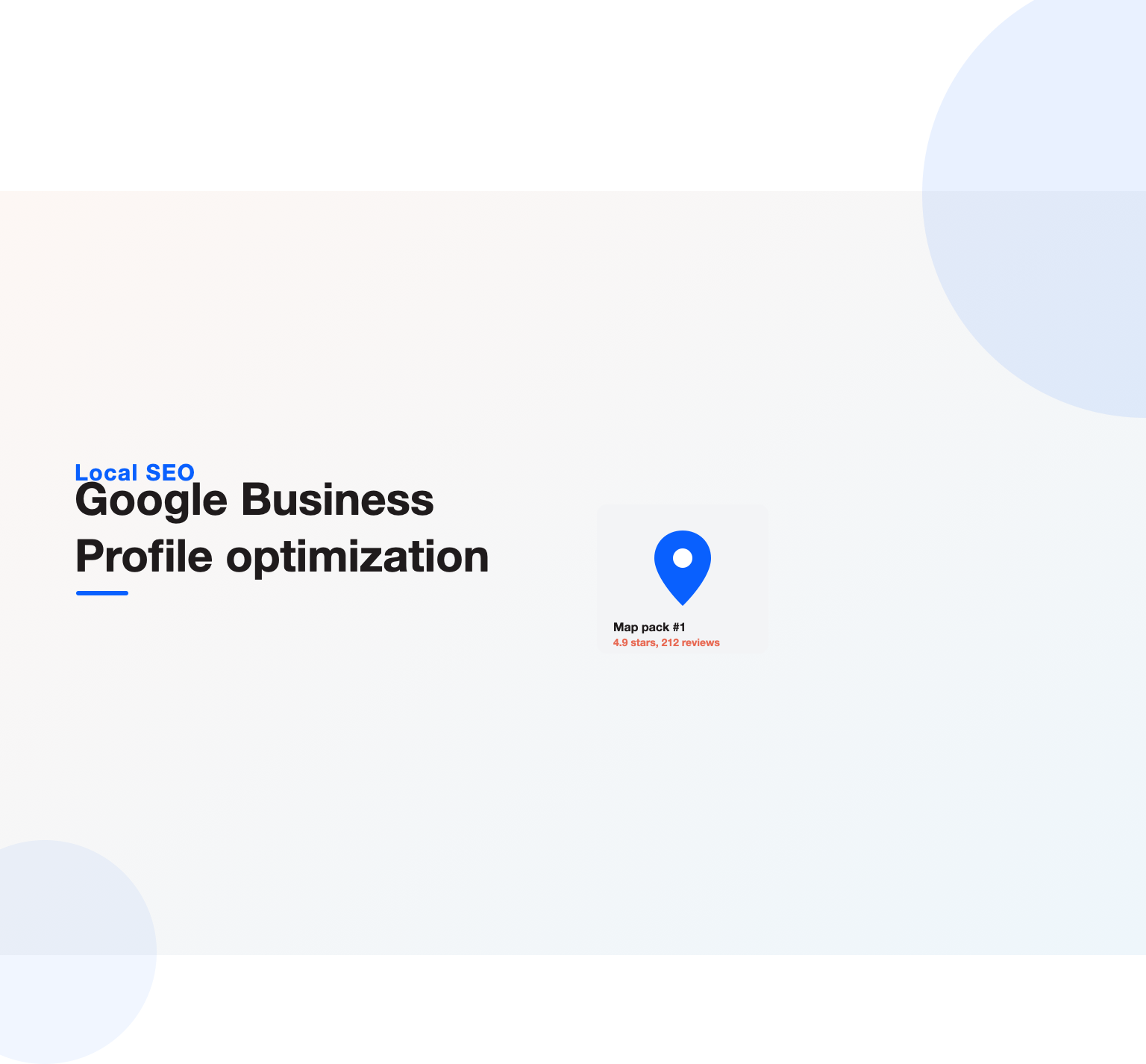 Google Business Profile optimization checklist covering categories, reviews and photos for the local map pack